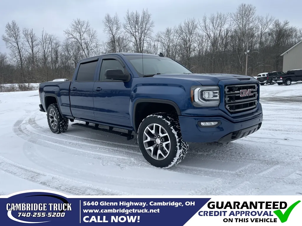 Blue 2017 GMC Sierra 1500 SLT for sale in Cambridge, OH