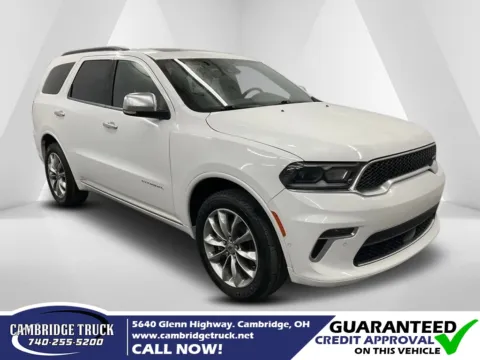 White 2022 Dodge Durango Citadel for sale in Cambridge, OH