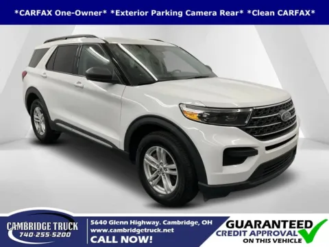White 2022 Ford Explorer XLT for sale in Cambridge, OH