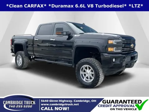 Black 2016 Chevrolet Silverado 3500HD LTZ for sale in Cambridge, OH
