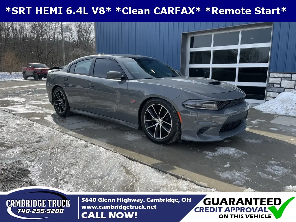 Gray 2018 Dodge Charger R/T Scat Pack for sale in Cambridge, OH