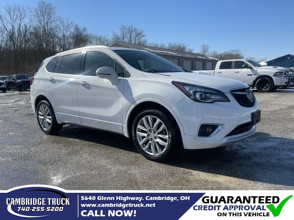 White 2020 Buick Envision Premium I for sale in Cambridge, OH
