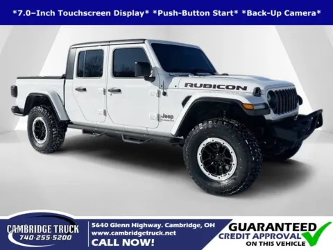 White 2020 Jeep Gladiator Rubicon for sale in Cambridge, OH