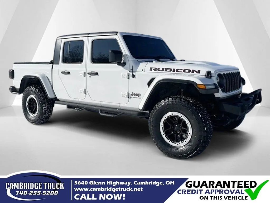 White 2020 Jeep Gladiator Rubicon for sale in Cambridge, OH