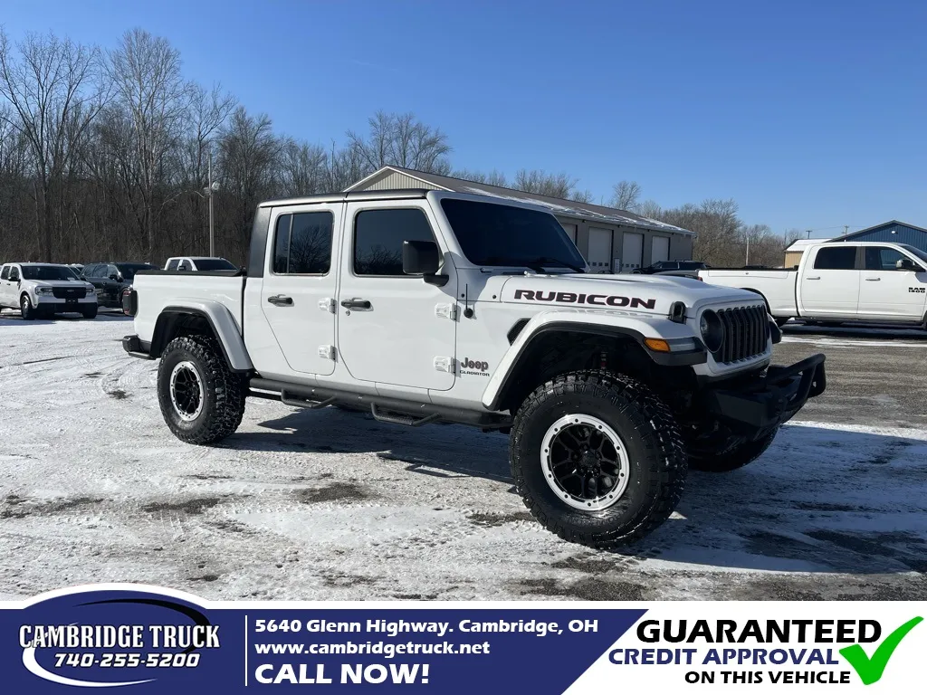 White 2020 Jeep Gladiator Rubicon for sale in Cambridge, OH
