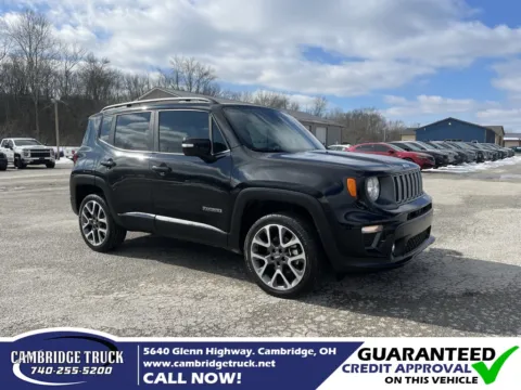 Black 2022 Jeep Renegade Limited for sale in Cambridge, OH