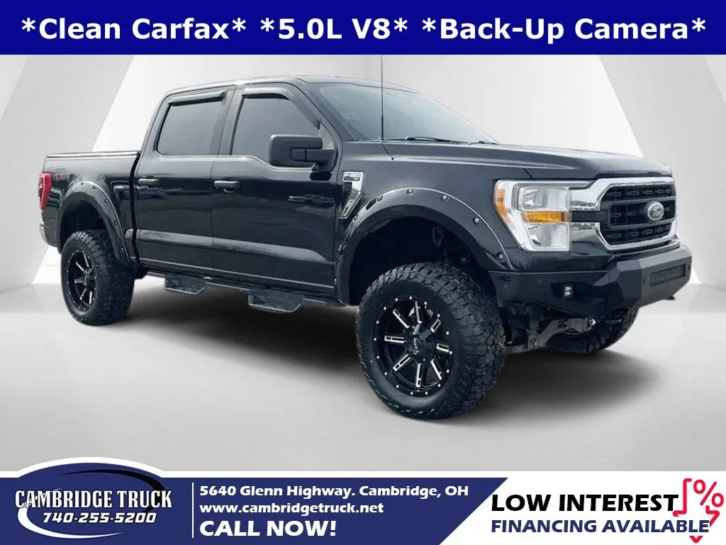 Black 2022 Ford F-150 XLT for sale in Cambridge, OH
