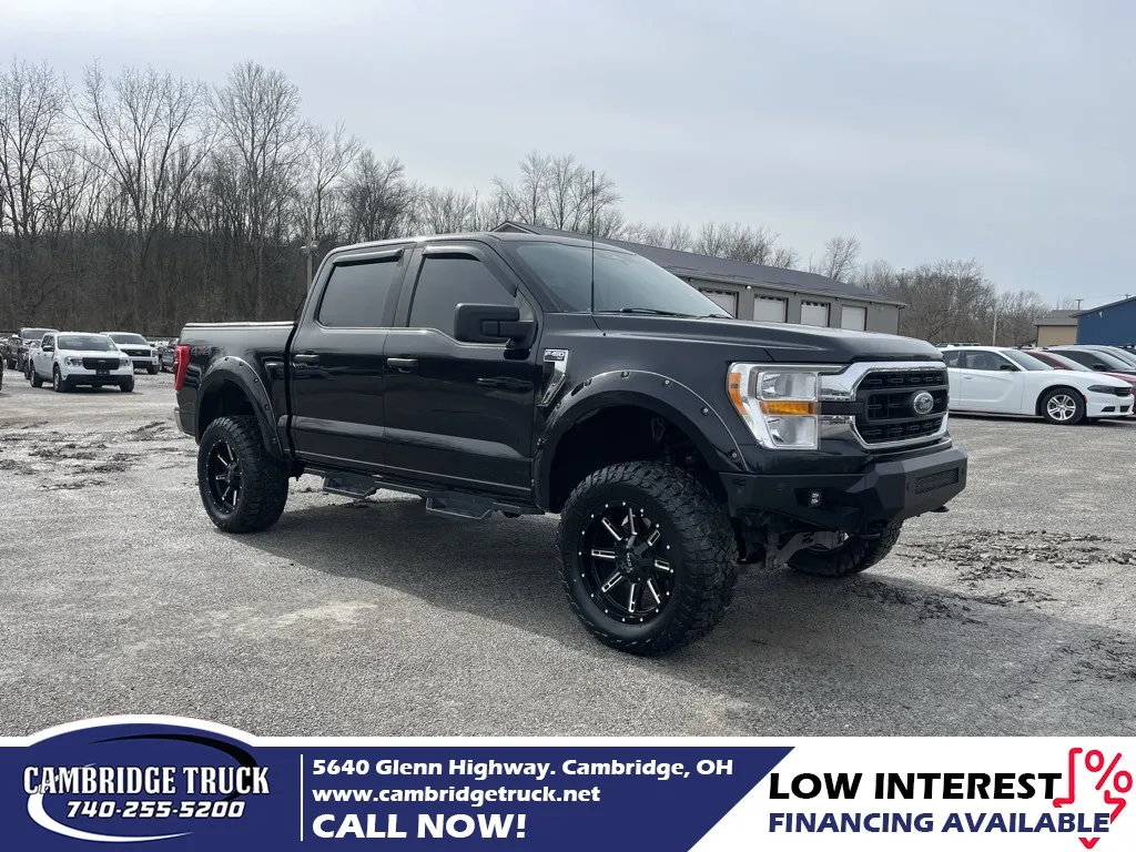 Black 2022 Ford F-150 XLT for sale in Cambridge, OH