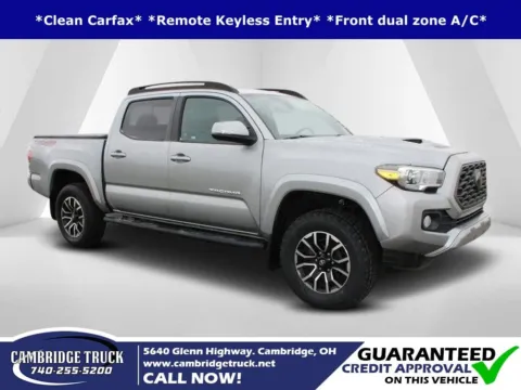 Silver 2021 Toyota Tacoma TRD Sport for sale in Cambridge, OH