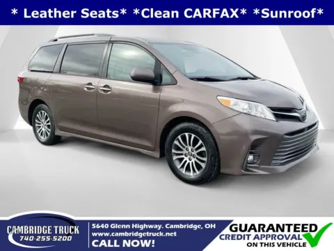 Brown 2019 Toyota Sienna XLE Premium for sale in Cambridge, OH