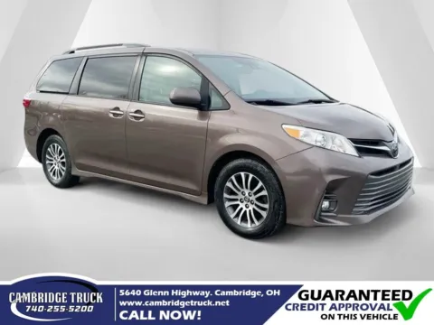 Brown 2019 Toyota Sienna XLE Premium for sale in Cambridge, OH