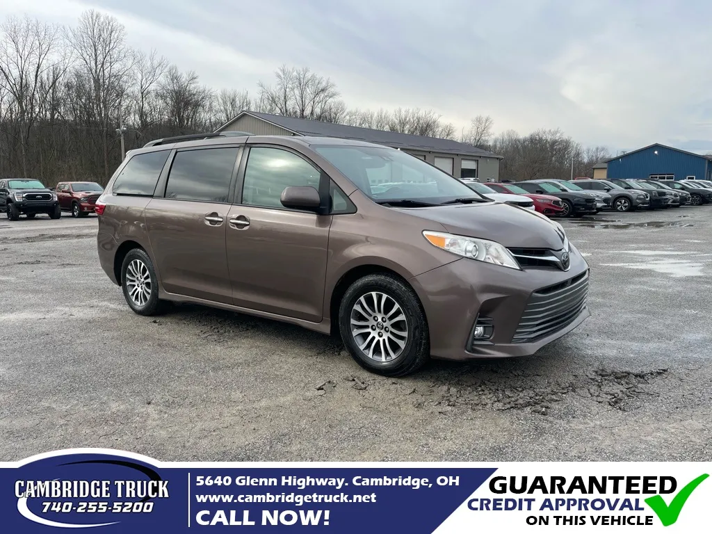 Brown 2019 Toyota Sienna XLE Premium for sale in Cambridge, OH