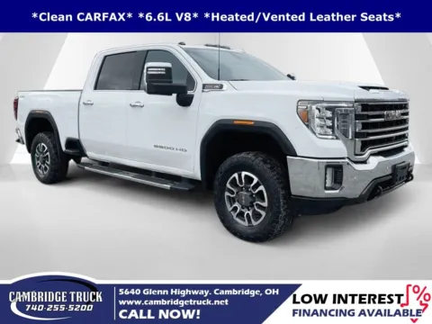 White 2021 GMC Sierra 2500HD SLT for sale in Cambridge, OH