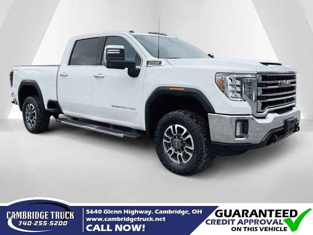 White 2021 GMC Sierra 2500HD SLT for sale in Cambridge, OH
