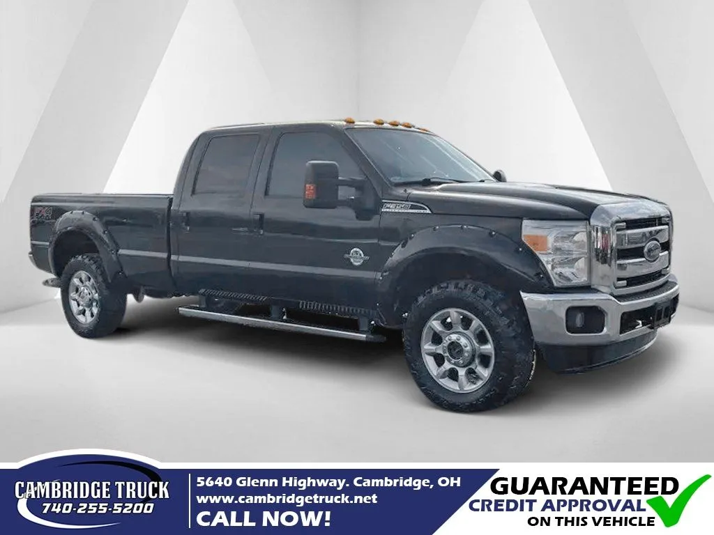 Black 2016 Ford F-350SD Lariat for sale in Cambridge, OH