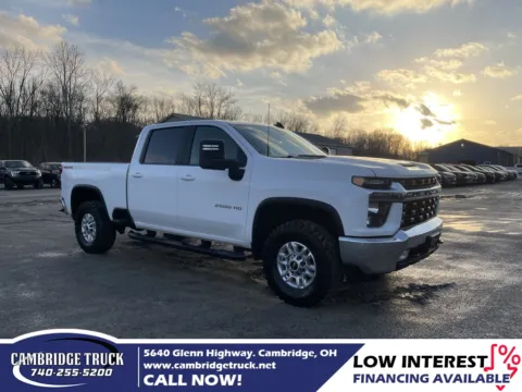 White 2022 Chevrolet Silverado 2500HD LT for sale in Cambridge, OH