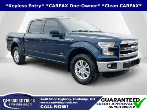 Blue 2016 Ford F-150 Lariat for sale in Cambridge, OH