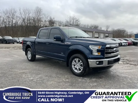Blue 2016 Ford F-150 Lariat for sale in Cambridge, OH