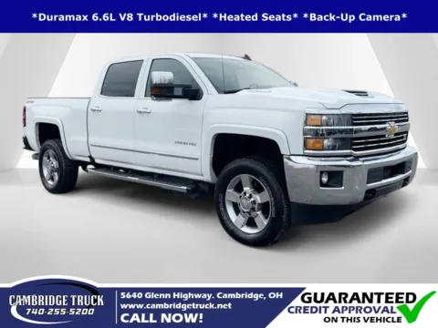 White 2018 Chevrolet Silverado 2500HD LTZ for sale in Cambridge, OH