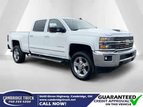 White 2018 Chevrolet Silverado 2500HD LTZ for sale in Cambridge, OH