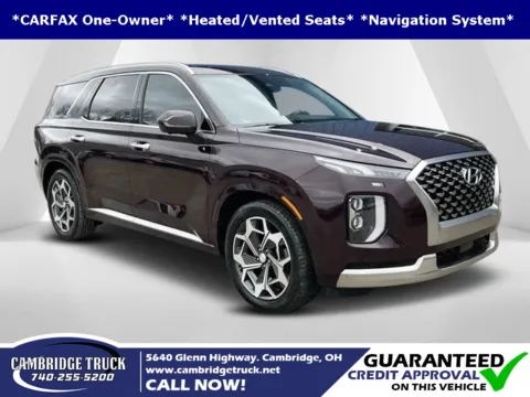 Red 2022 Hyundai Palisade Calligraphy for sale in Cambridge, OH