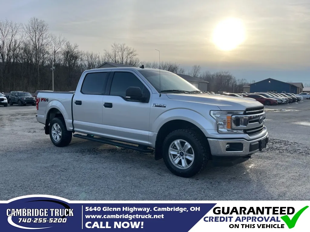 Silver 2019 Ford F-150 XLT for sale in Cambridge, OH