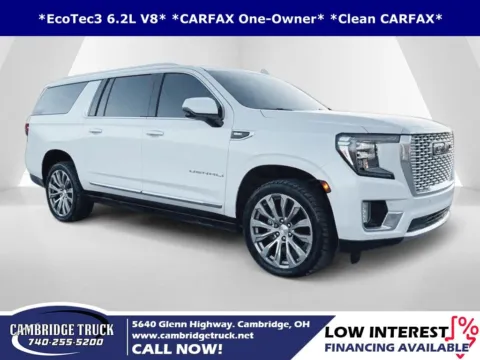 White 2021 GMC Yukon XL Denali for sale in Cambridge, OH