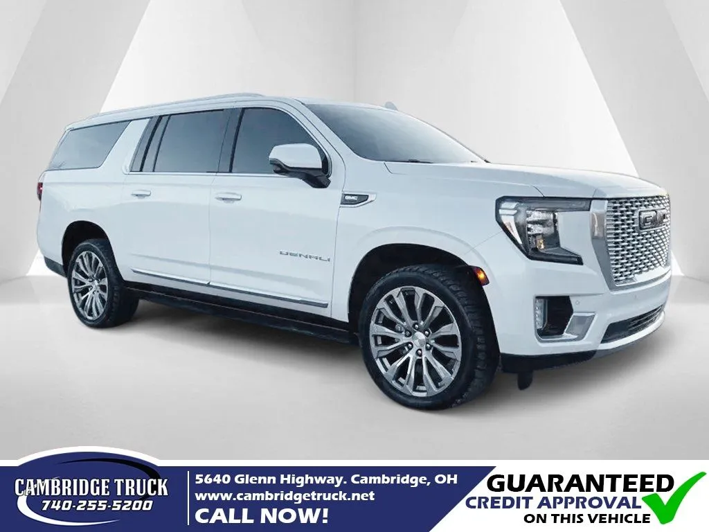 White 2021 GMC Yukon XL Denali for sale in Cambridge, OH