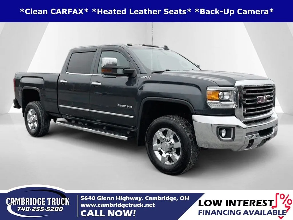 Gray 2019 GMC Sierra 2500HD SLT for sale in Cambridge, OH