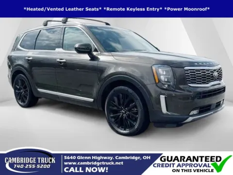 Green 2020 Kia Telluride SX for sale in Cambridge, OH