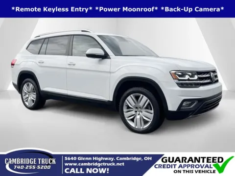 Blue 2019 Volkswagen Atlas SEL for sale in Cambridge, OH
