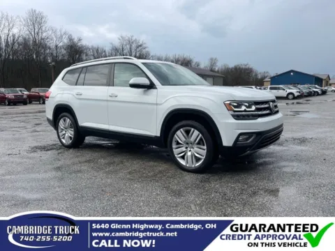 Blue 2019 Volkswagen Atlas SEL for sale in Cambridge, OH