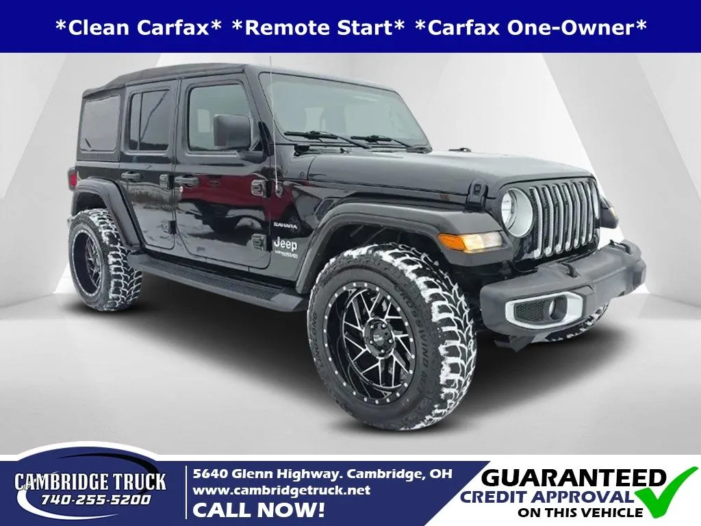 2021 Jeep Wrangler Unlimited Sahara for sale in Cambridge, OH