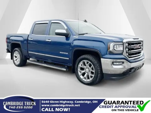 Blue 2017 GMC Sierra 1500 SLT for sale in Cambridge, OH