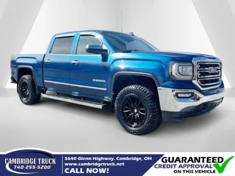 Blue 2017 GMC Sierra 1500 SLT for sale in Cambridge, OH