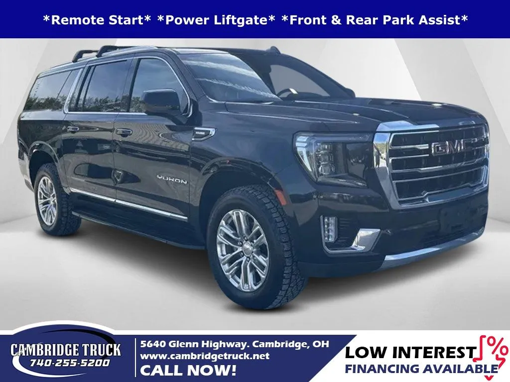 Blue 2021 GMC Yukon XL SLT for sale in Cambridge, OH