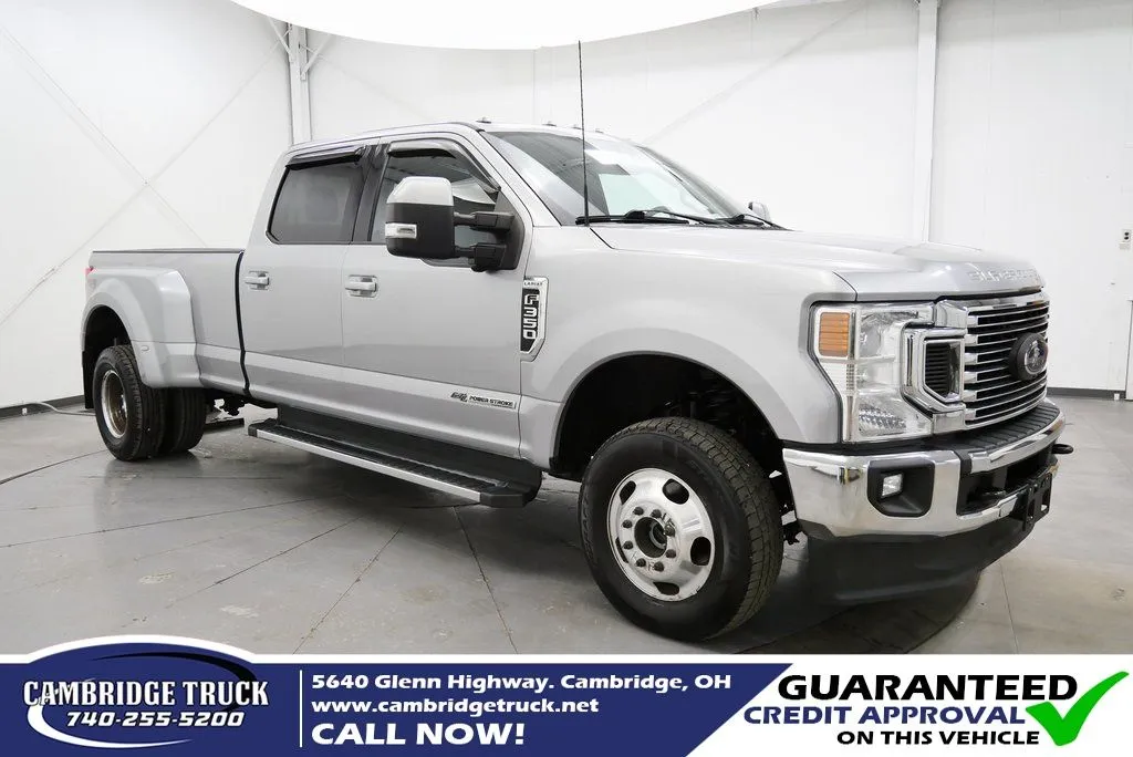 Silver 2021 Ford F-350SD Lariat for sale in Cambridge, OH