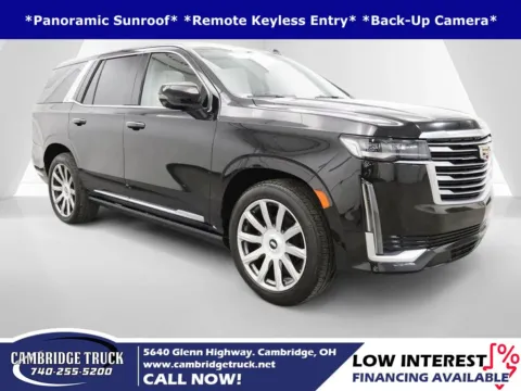 Black 2021 Cadillac Escalade Premium Luxury Platinum for sale in Cambridge, OH