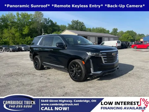 Black 2021 Cadillac Escalade Premium Luxury Platinum for sale in Cambridge, OH