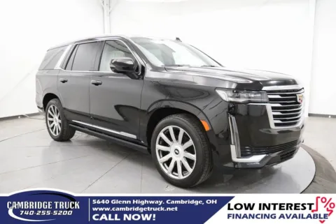 Black 2021 Cadillac Escalade Premium Luxury Platinum for sale in Cambridge, OH