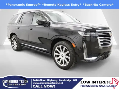 Black 2021 Cadillac Escalade Premium Luxury Platinum for sale in Cambridge, OH