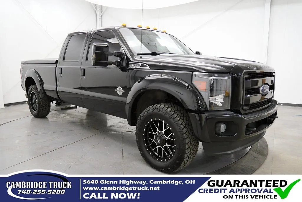 Black 2016 Ford F-350SD XLT for sale in Cambridge, OH