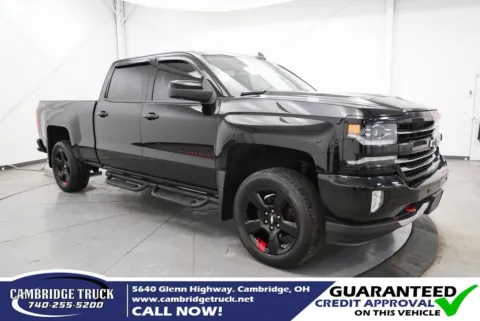 Black 2018 Chevrolet Silverado 1500 LTZ for sale in Cambridge, OH