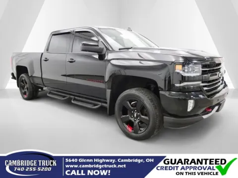 Black 2018 Chevrolet Silverado 1500 LTZ for sale in Cambridge, OH