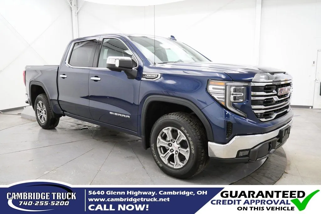 Blue 2023 GMC Sierra 1500 SLT for sale in Cambridge, OH