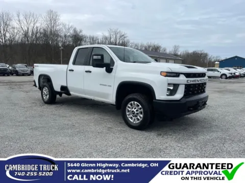 White 2022 Chevrolet Silverado 2500HD Work Truck for sale in Cambridge, OH