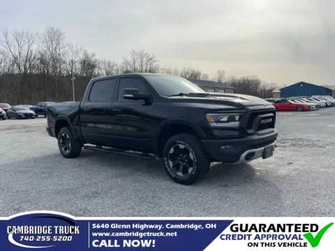 Black 2019 Ram 1500 Rebel for sale in Cambridge, OH