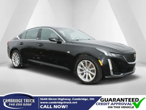 Black 2021 Cadillac CT5 Luxury for sale in Cambridge, OH