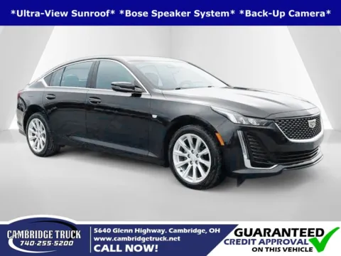 Black 2021 Cadillac CT5 Luxury for sale in Cambridge, OH