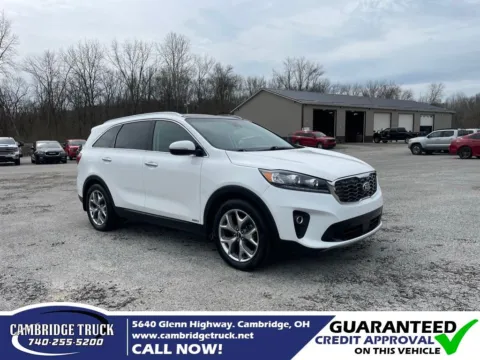 White 2019 Kia Sorento EX Sport for sale in Cambridge, OH